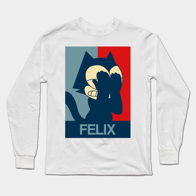 Felix The cat Long Sleeve T-Shirt by mrcatguys